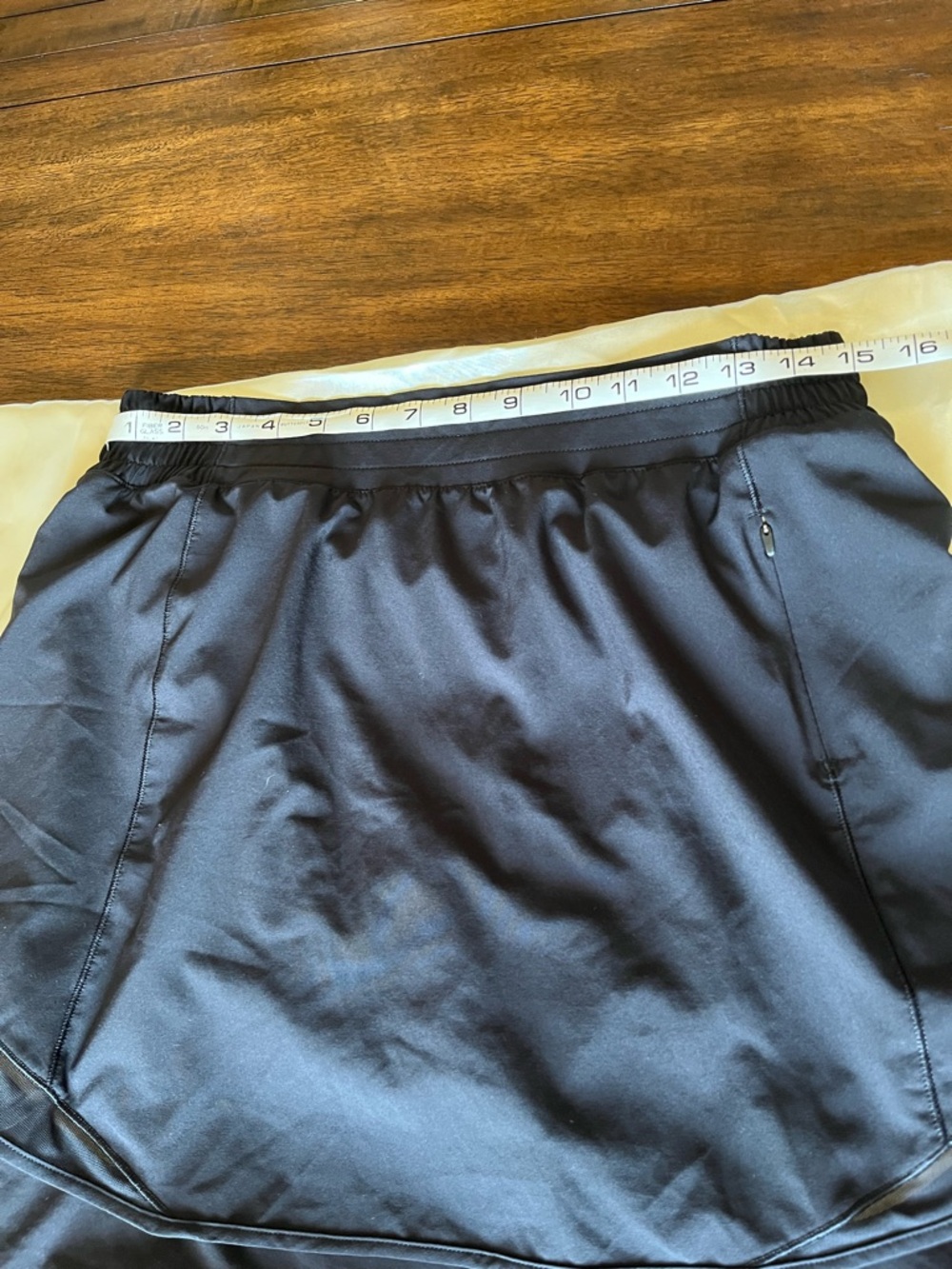 lululemon athletica Black High-Low Active Skort - Picture 3 of 4